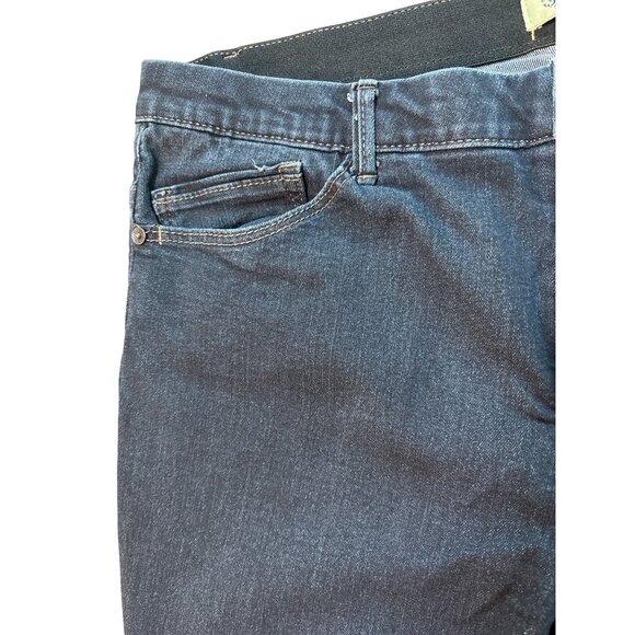 Democracy Jeans Womens Size 14 Ab Technology Dark Wash Skinny Leg Ankle Skimmer - Picture 3 of 10